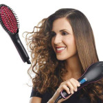 Simply Straight Ceramic Brush Hair Straightener