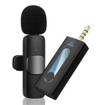 K35 Dual Wireless Microphone For 3.5mm Supported Devices