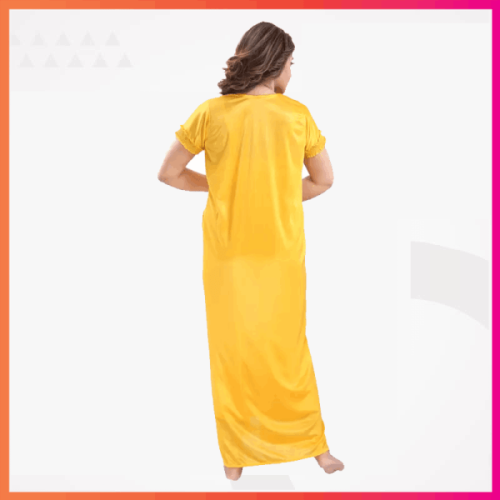 Indian 2 part Sexy Nighty Dress Yellow
