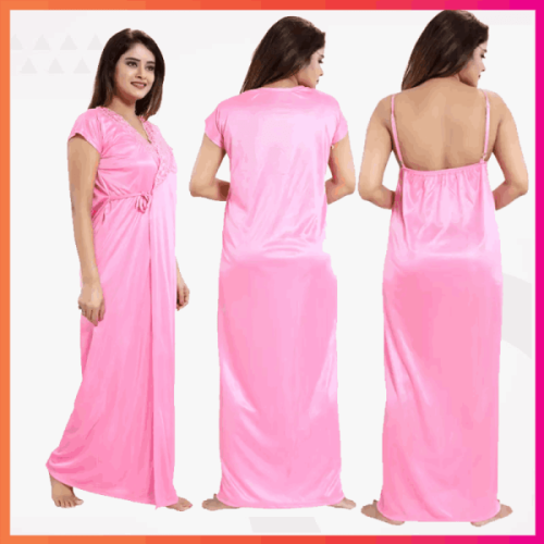 4 part sexy nighty pink